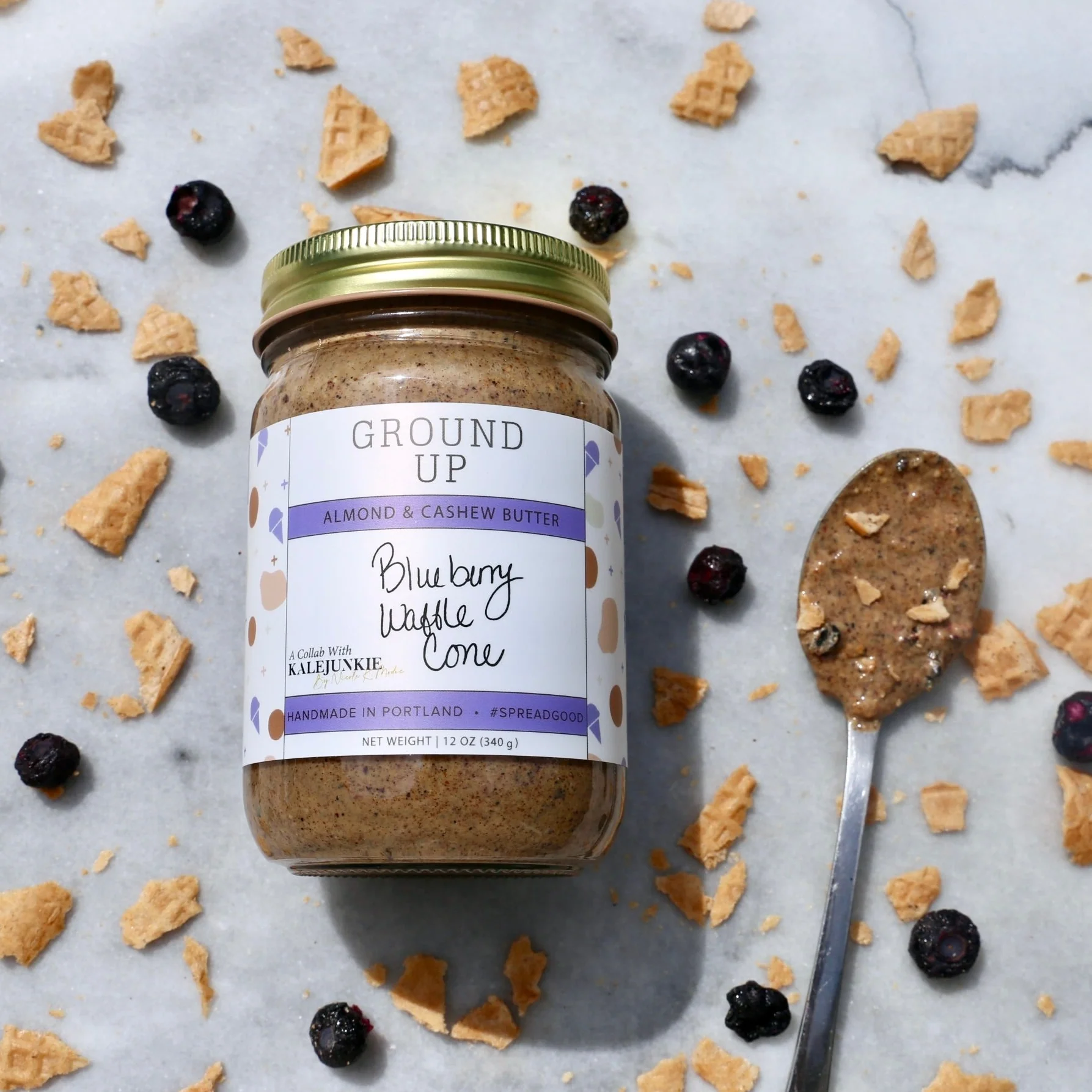 Blueberry Waffle Cone Nut Butter - Image 6
