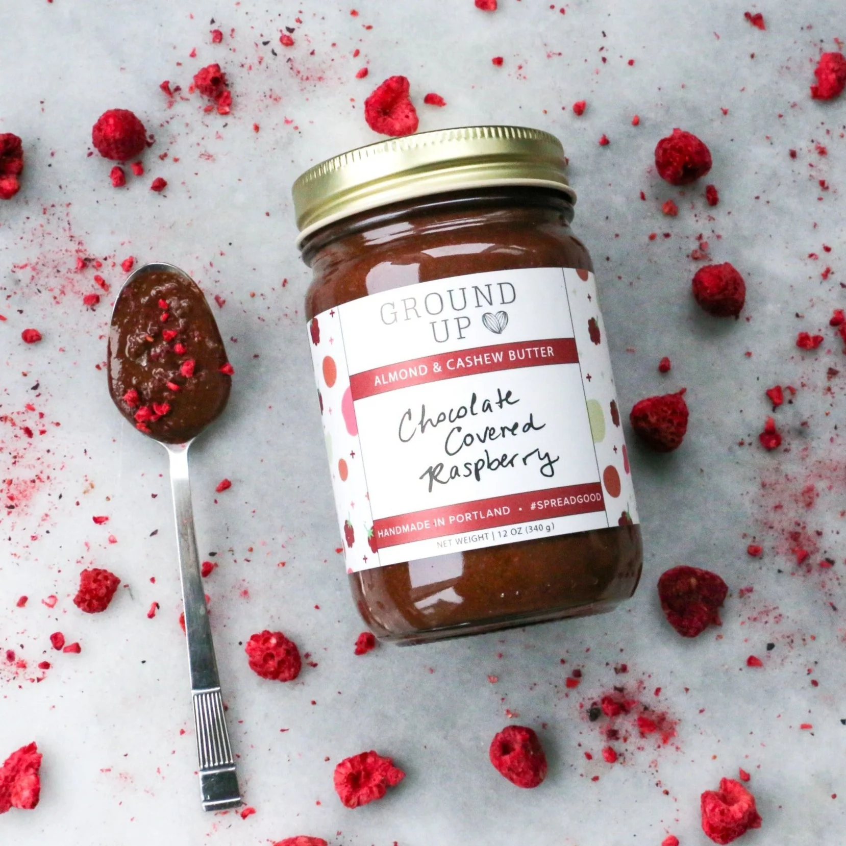 Chocolate Covered Raspberry Nut Butter