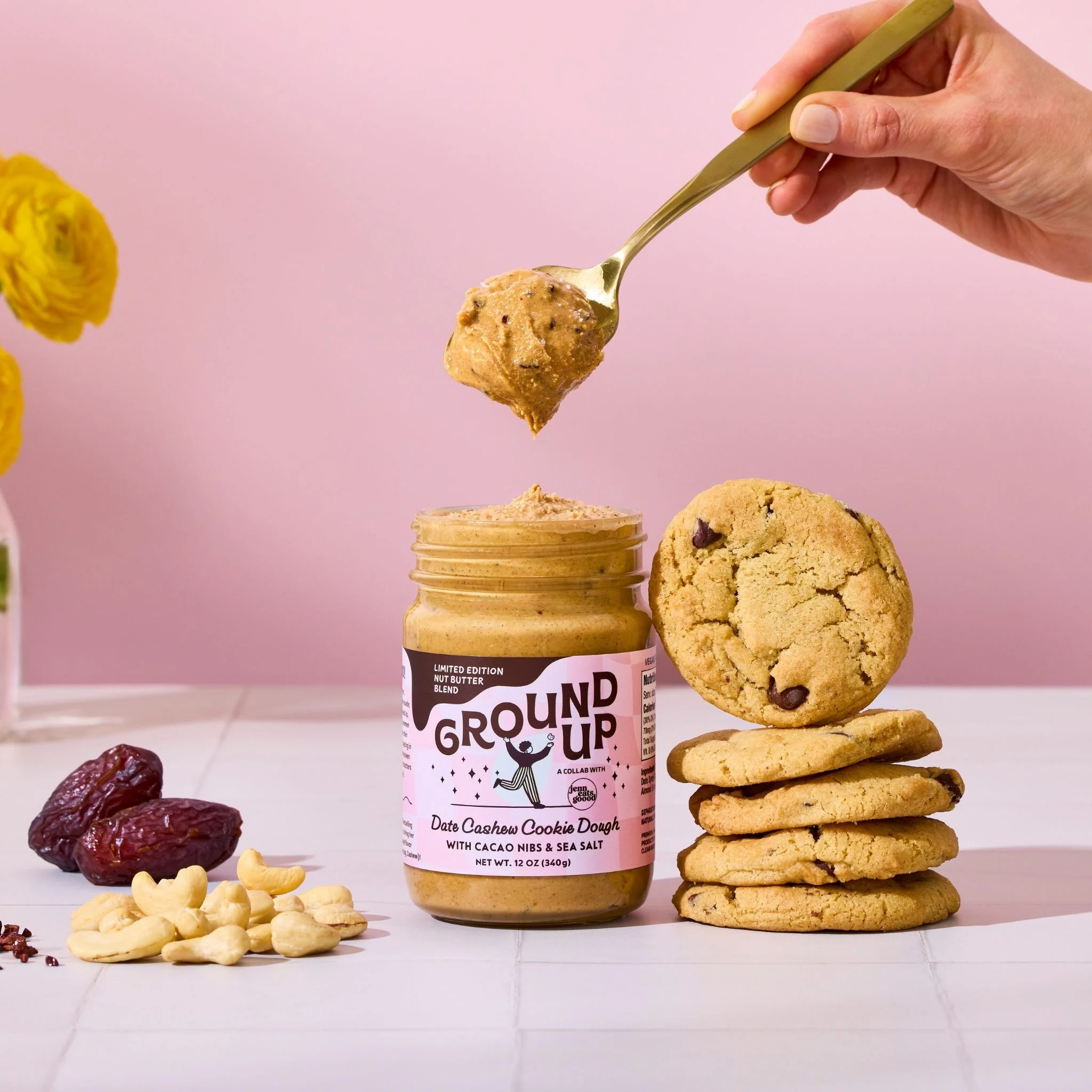 Date Cashew Cookie Dough Nut Butter - Image 3