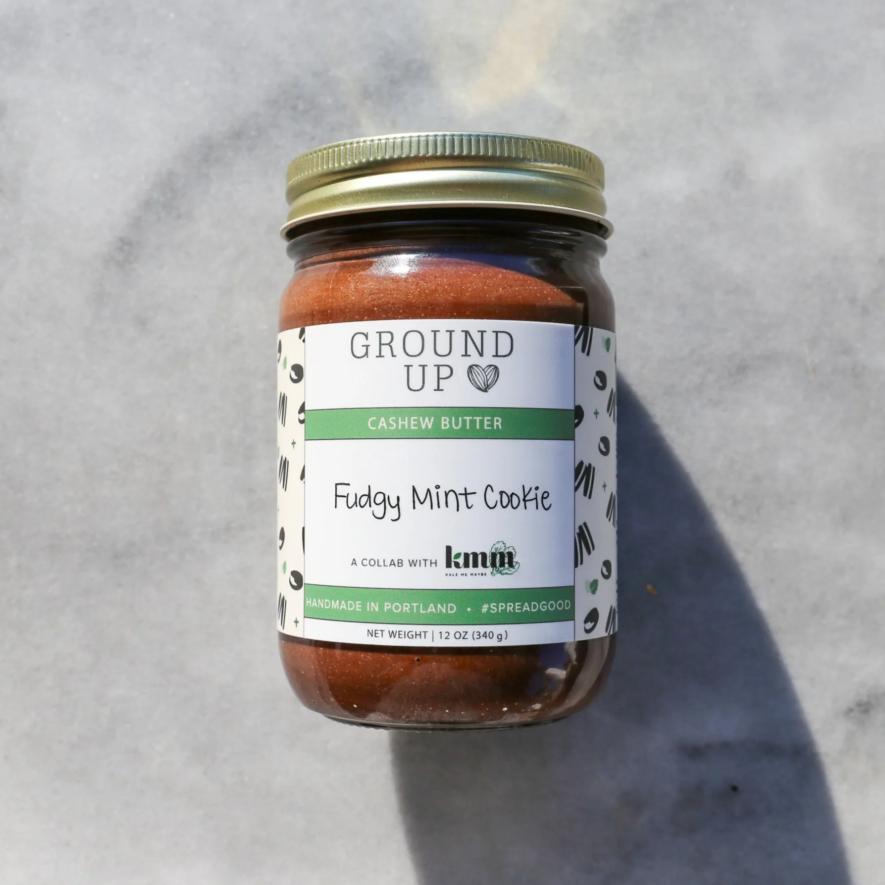 Fudgy Mint Cookie Cashew Butter - Image 3