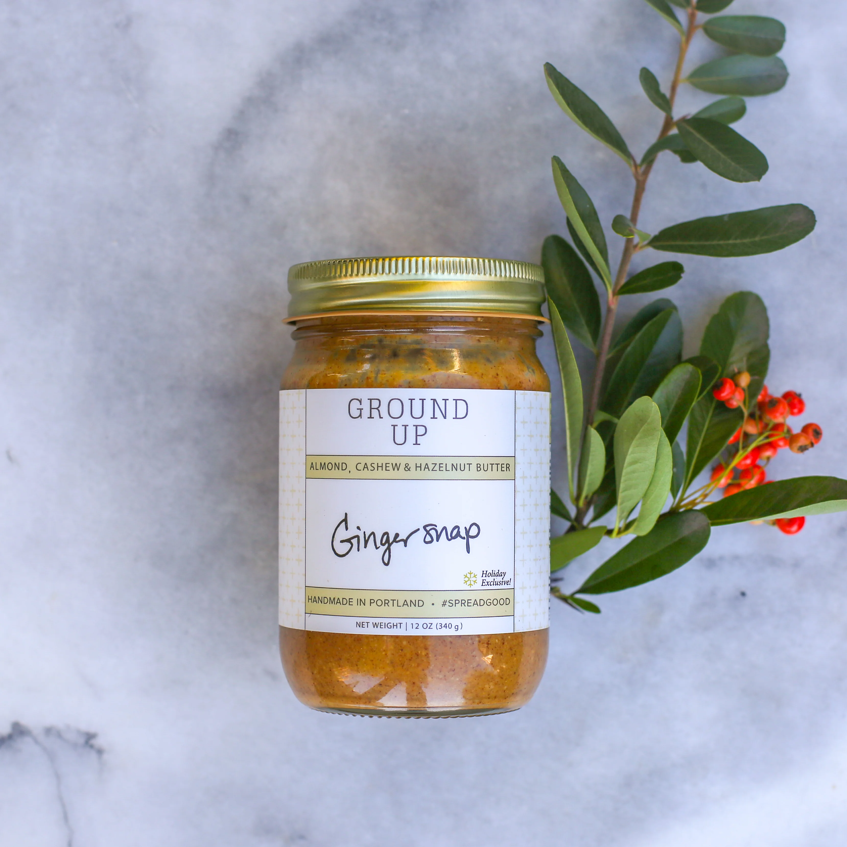Gingersnap Almond, Cashew + Hazelnut Butter - Image 3