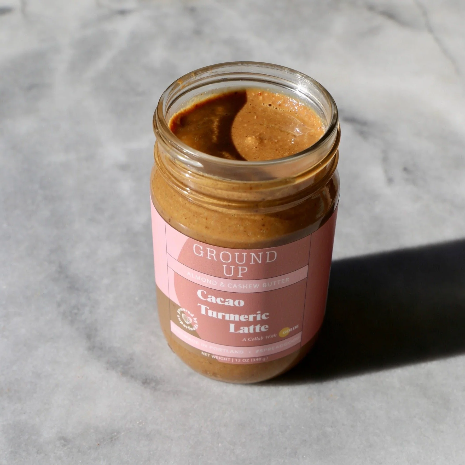 Golde Cacao Turmeric Latte Almond + Cashew Butter - Image 5