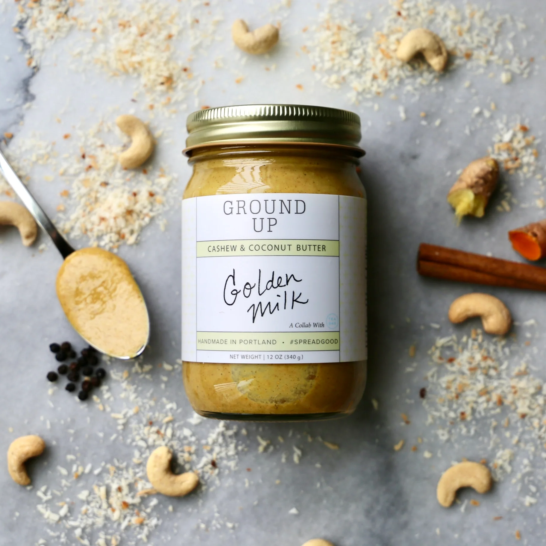 Golden Milk Cashew + Coconut Butter - Image 3