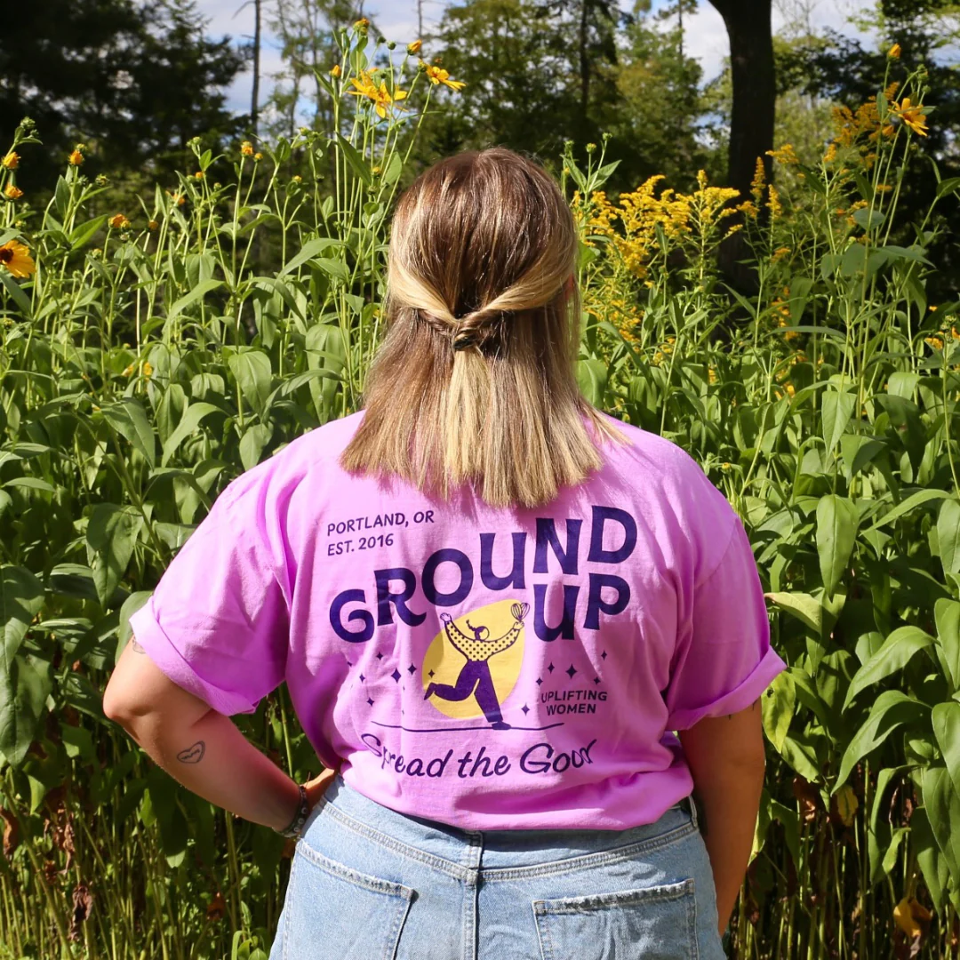 Ground Up Logo T-Shirt - Image 4