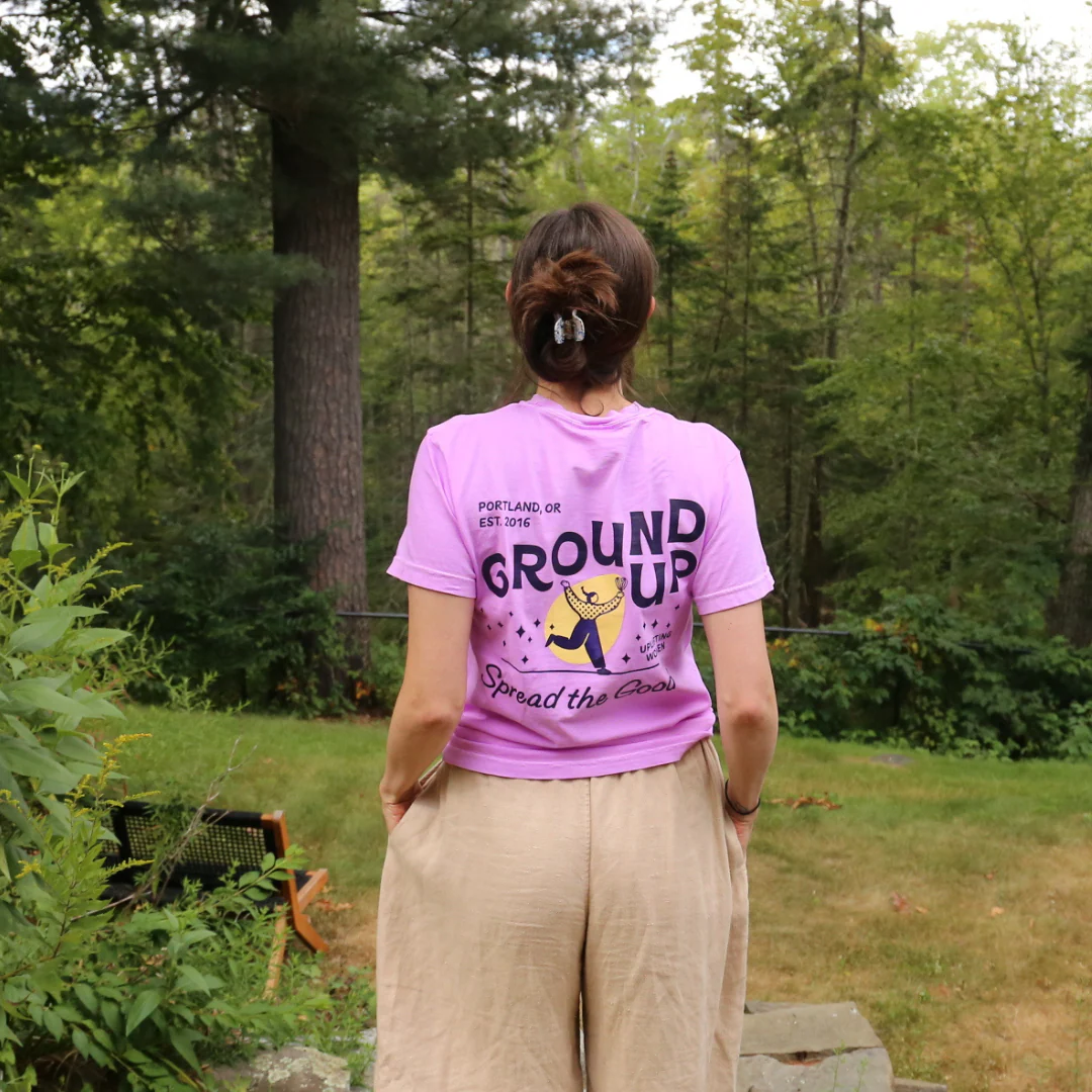 Ground Up Logo T-Shirt - Image 6