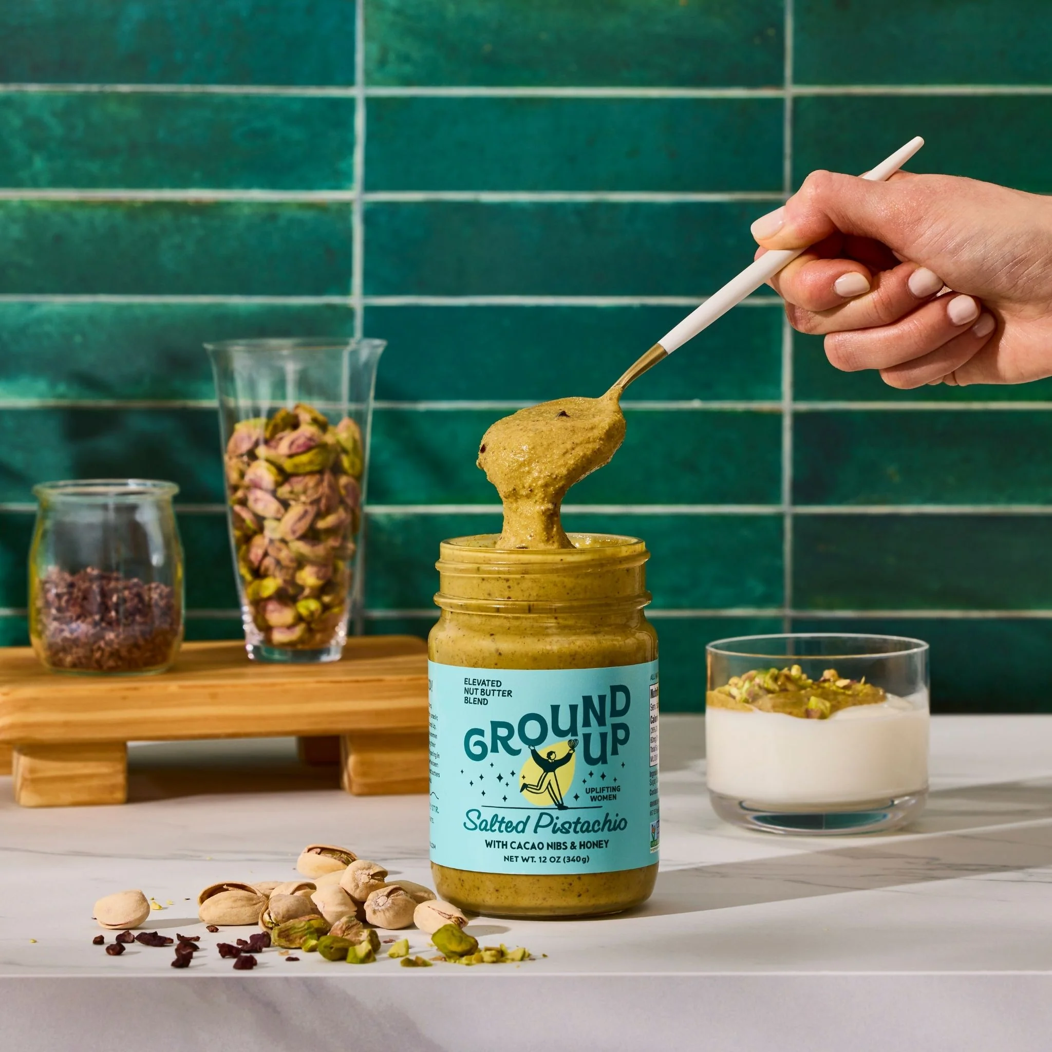 Salted Pistachio Nut Butter - Image 4
