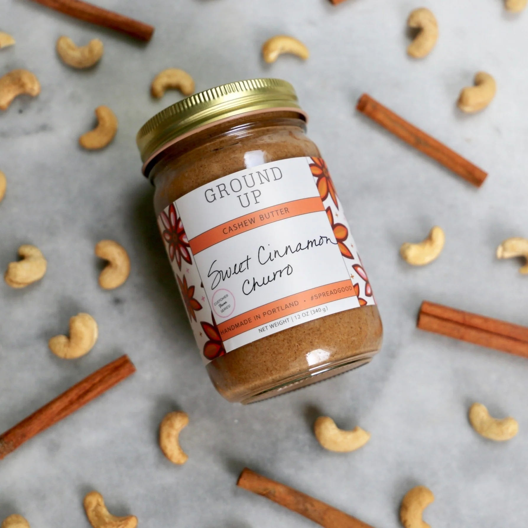 Sweet Cinnamon Churro Cashew Butter