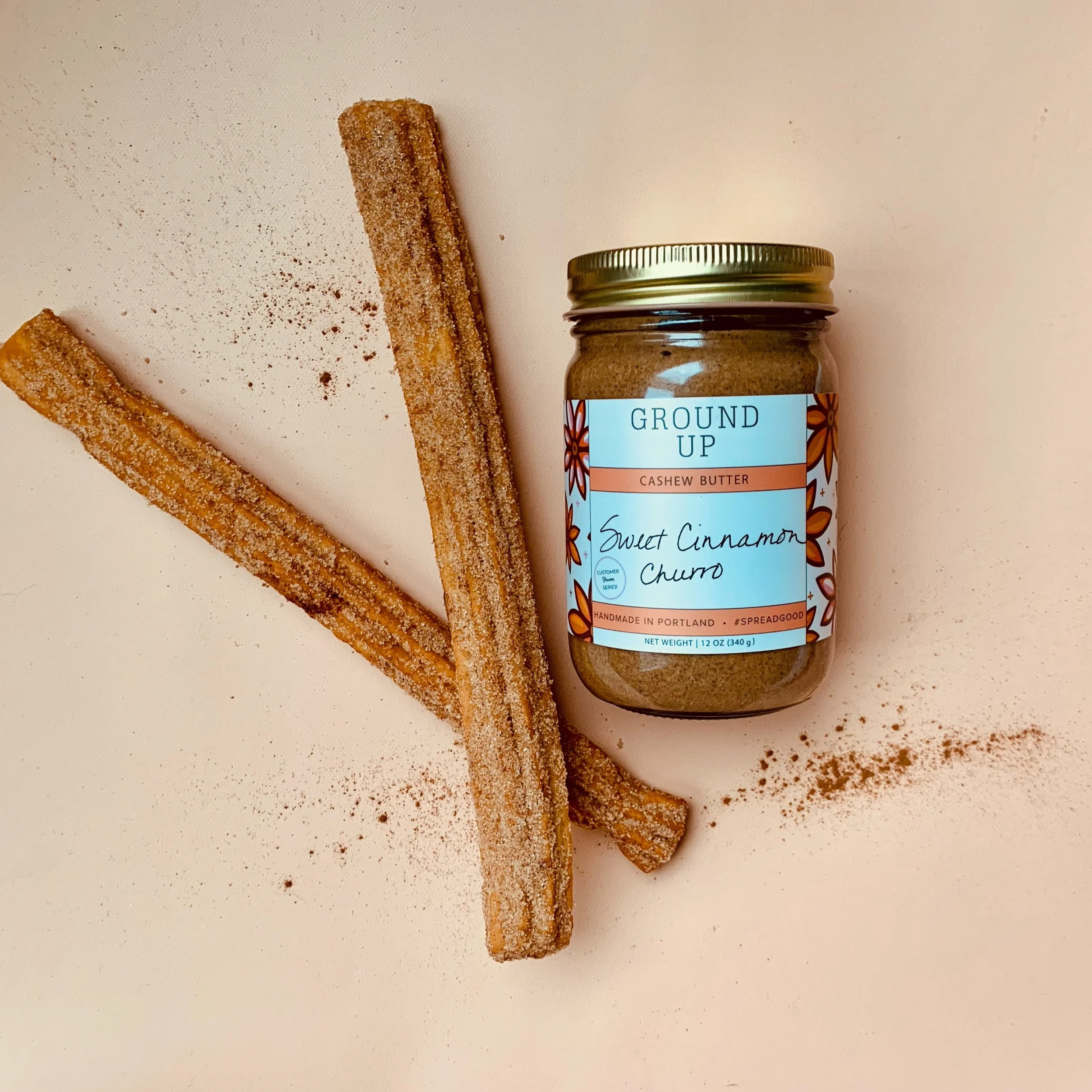 Sweet Cinnamon Churro Cashew Butter - Image 3