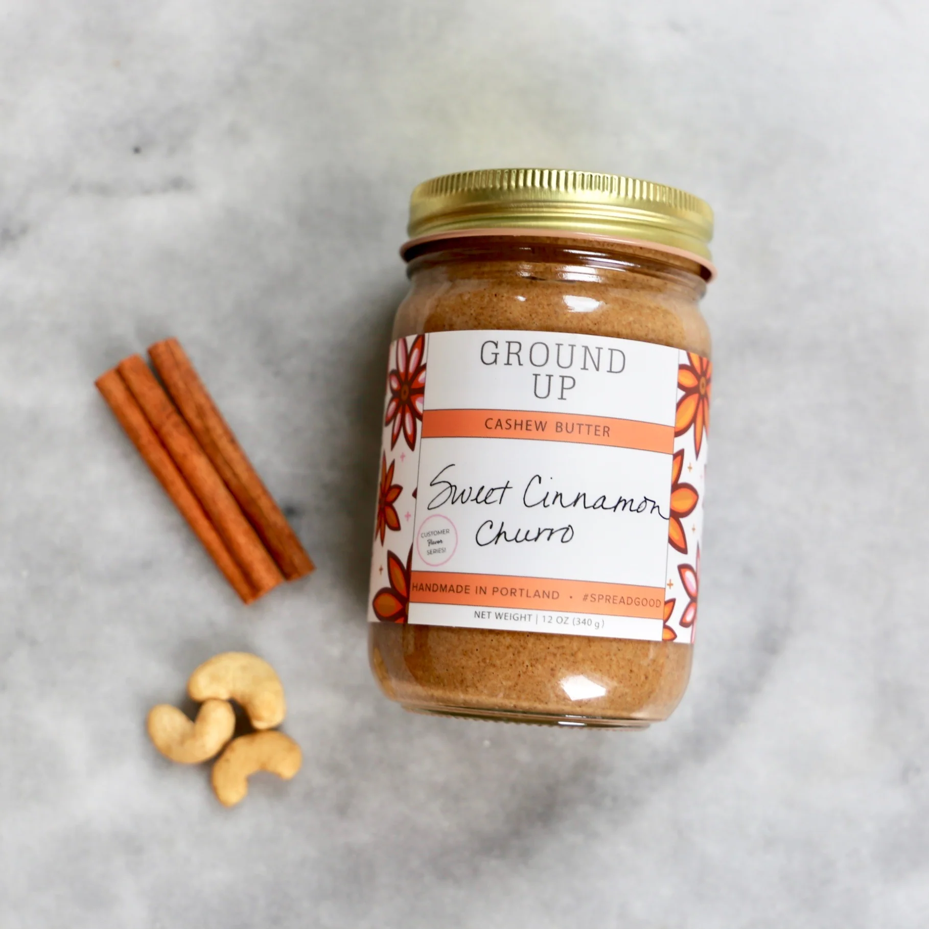 Sweet Cinnamon Churro Cashew Butter - Image 4