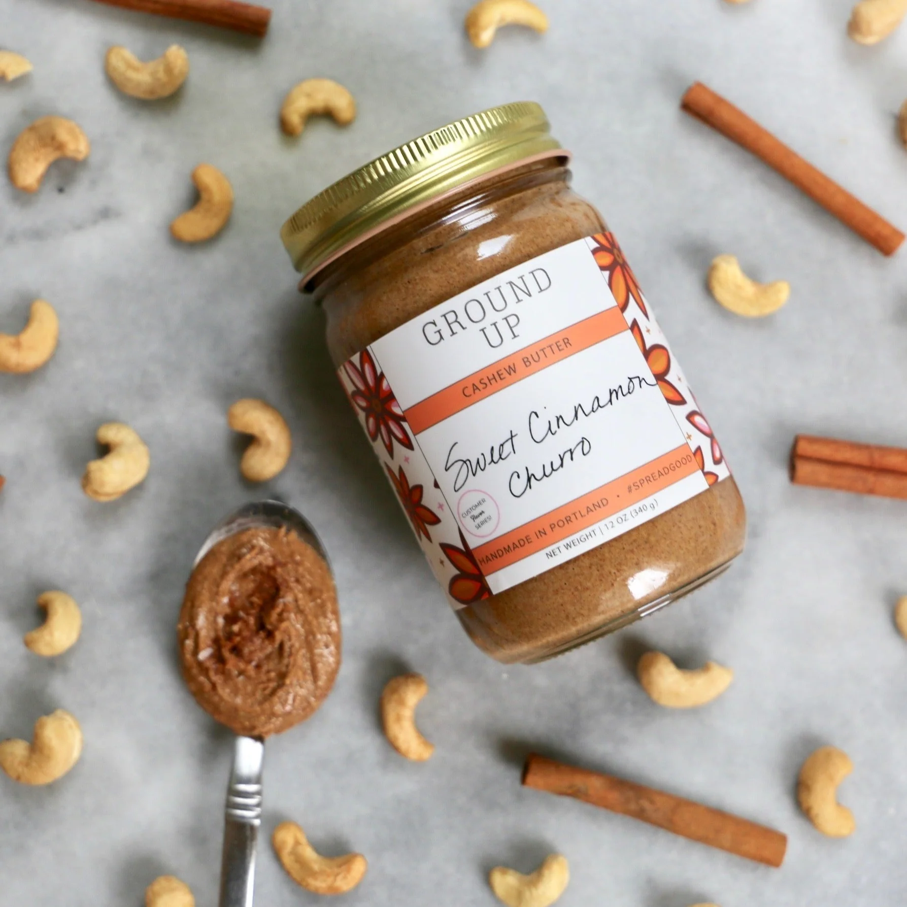Sweet Cinnamon Churro Cashew Butter - Image 7