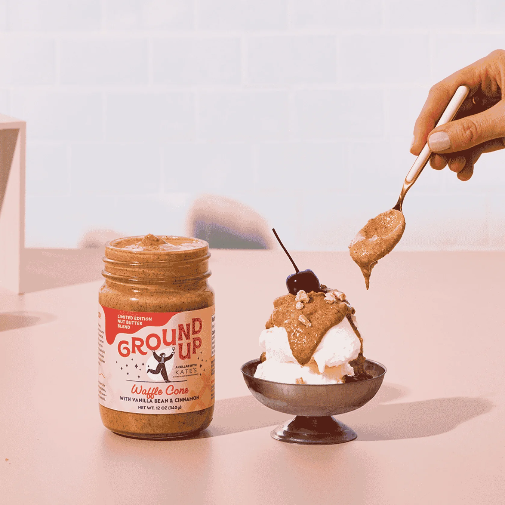 Waffle Cone Almond-Cashew Butter - Image 3
